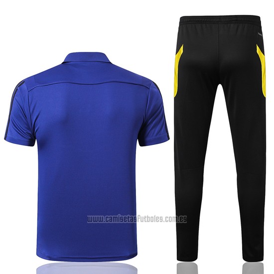 Chandal del Manchester United Manga Corta 2019-2020 Azul